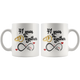 41st Wedding Anniversary Gift For Him And Her, 41st Anniversary Mug For Husband & Wife, Married For 41 Years, 41 Years Together With Her (11 z )