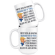 Funny Amazing Husband For 18 Years Coffee Mug, 18th Anniversary Husband Trump Gifts, 18th Anniversary Mug, 18 Years Together With My Hubby