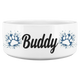 Personalized Dog Bowl For Male Dogs - Buddy