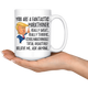 Funny Fantastic Marathoner Trump Coffee Mug (15 oz)