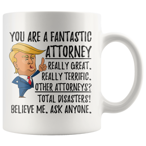 Funny Attorney Trump Coffee Mug (11 oz) - Freedom Look