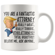 Funny Attorney Trump Coffee Mug (11 oz) - Freedom Look