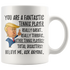 Funny Tennis Player Trump Coffee Mug (11 oz)