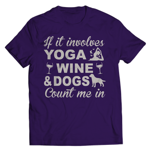 Limited Edition - Yoga Wine Dogs