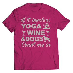 Limited Edition - Yoga Wine Dogs