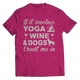 Limited Edition - Yoga Wine Dogs