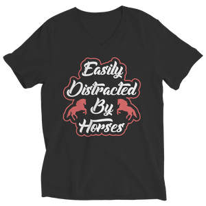Distracted By Horse Lover - Ladies Women's T-Shirt