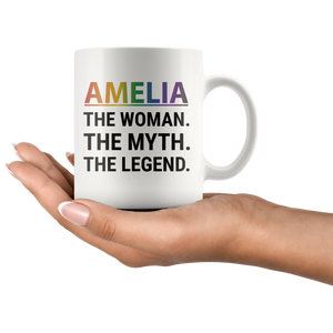 Personalized Lesbian Pride Coffee Mug (11 oz)