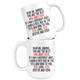 Personalized Dog Dexter And Echo Aunt Dr. Barber Coffee Mug (15 oz)