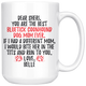 Personalized Bluetick Coonhound Dog Belle Mom Sheri Coffee Mug (15 oz)