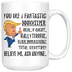 Funny Fantastic Bookkeeper Coffee Mug, Bookkeeper Trump Gifts, Best Bookkeeper Birthday Christmas Graduation Gift for Him and Her