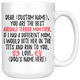 Personalized Best Airedale Terrier Dog Mom Coffee Mug (15 oz)