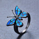 HQ Opal Butterfly Rings - 2018 - Freedom Look