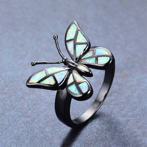 HQ Opal Butterfly Rings - 2018 - Freedom Look