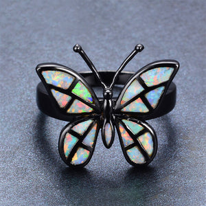 HQ Opal Butterfly Rings - 2018 - Freedom Look