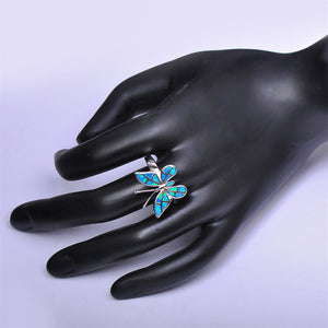 HQ Opal Butterfly Rings - 2018 - Freedom Look