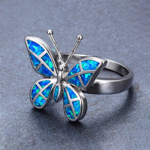 HQ Opal Butterfly Rings - 2018 - Freedom Look