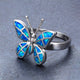 HQ Opal Butterfly Rings - 2018 - Freedom Look