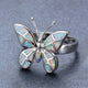 HQ Opal Butterfly Rings - 2018 - Freedom Look