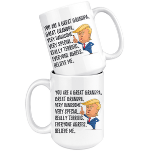 Great Grandpa Trump Coffee Mug (15 oz)
