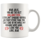 Personalized Dog Bear Aunt Julie Coffee Mug (11 oz)