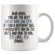 Personalized Great Dane Dog Chanel Dad Herm Coffee Mug (11 oz)