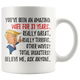 Funny Amazing Wife For 31 Years Coffee Mug, 31st Anniversary Wife Trump Gifts, 31st Anniversary Mug, 31 Years Together With My Wifey