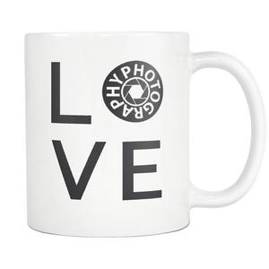 Love Photography Coffee Mug - Unique Gifts For Professional Photographer - Photography Related Gifts - Birthday Gift For Him Or Her (11 oz) - Freedom Look