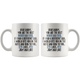 Personalized Boxer Dog Jody And Loki Daddy Coffee Mug (11 oz)
