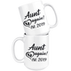 Aunt Again Estimated 2019 Coffee Mug (15 oz) - Freedom Look