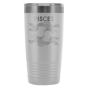 Pisces Zodiac - Fish Lover 20 oz Vacuum Tumbler