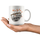 Let's Hang Out Funny Sloth Coffee Mug (11 oz)