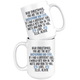 Personalized Dachshund Ellie, Oliver Dad Christopher Coffee Mug (15 oz)