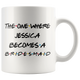 The One Where Jessica Becomes A Bridesmaid Coffee Mug (11 oz)