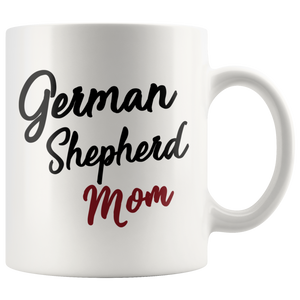 German Shepherd Mom Coffee Mug (11 oz) - Freedom Look