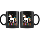 I'm Magical Unicorn Black Coffee Mug (11 oz)