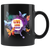 Live Love Laugh Butterfly Black Coffee Mug (11 oz)