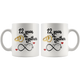 12th Wedding Anniversary Gift For Him And Her, Married For 12 Years, 12th Anniversary Mug For Husband & Wife, 12 Years Together With Her ( 11oz )
