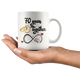 70th Wedding Anniversary Gift For Him And Her, Married For 70 Years, 70th Anniversary Mug For Husband & Wife, 70 Years Together With Her (11 oz )