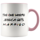 The One Where Jessica Gets Married Colored Coffee Mug (11 oz)