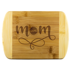 Personalized Mom Cutting Board