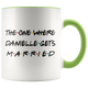 The One Where Danielle Gets Married Colored Coffee Mug (11 oz)
