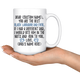 Personalized Best Black Labrador Dog Dad Coffee Mug (15 oz)