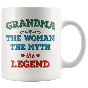 Grandma The Woman The Myth The Legend (11 oz)