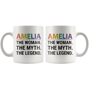 Personalized Lesbian Pride Coffee Mug (11 oz)