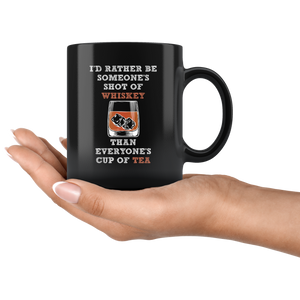 Shot Of Whiskey Mug, I Love Whiskey, Funny Whiskey Gift, Whiskey Lover Teacup, Whiskey Gift For Her, Whiskey And Coffee, Funny Whiskey Mug (11 oz)
