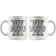 Personalized Best Borzoi Dad Coffee Mug (11 oz)