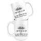 Jessica I'll Be There For You Rain Friends Coffee Mug (15 oz)