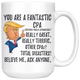 Funny Fantastic Certified Public Accountant Trump Coffee Mug (15 oz)