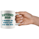 Funny Retired 2019 Mug, Retirement Coffee Mug (11 oz)